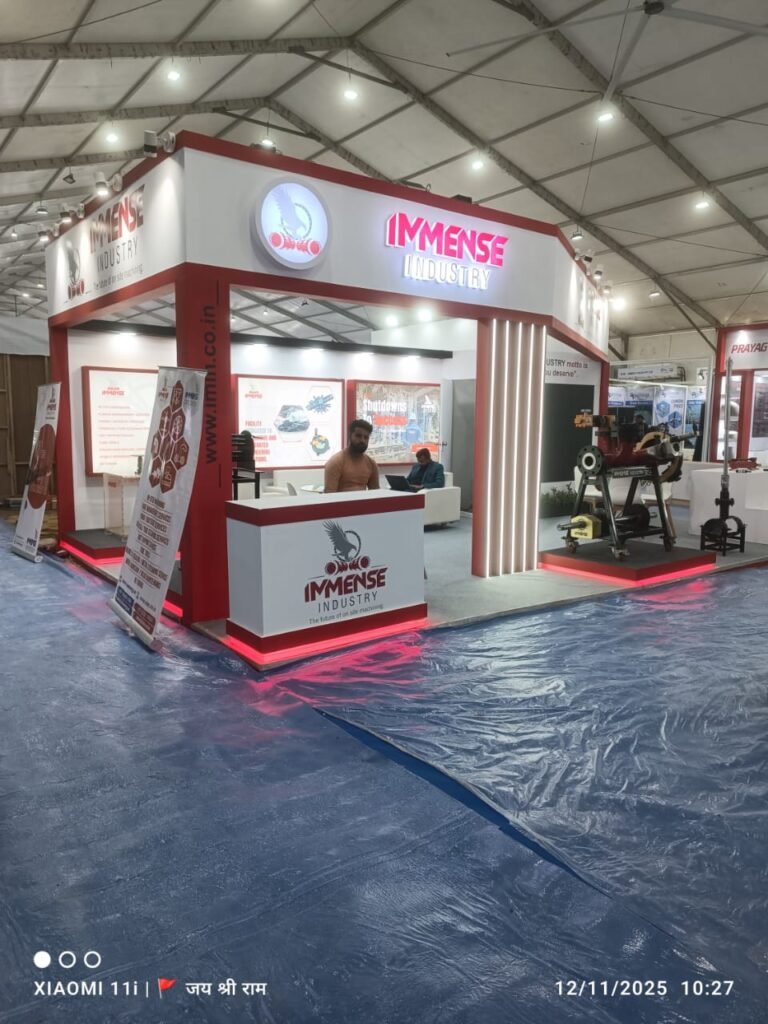 Eco-friendly exhibition stalls
Sustainable stand design
Interactive stall elements (AR/VR/Touchscreen)
Smart lighting for booths
Multi-sensory exhibition design 