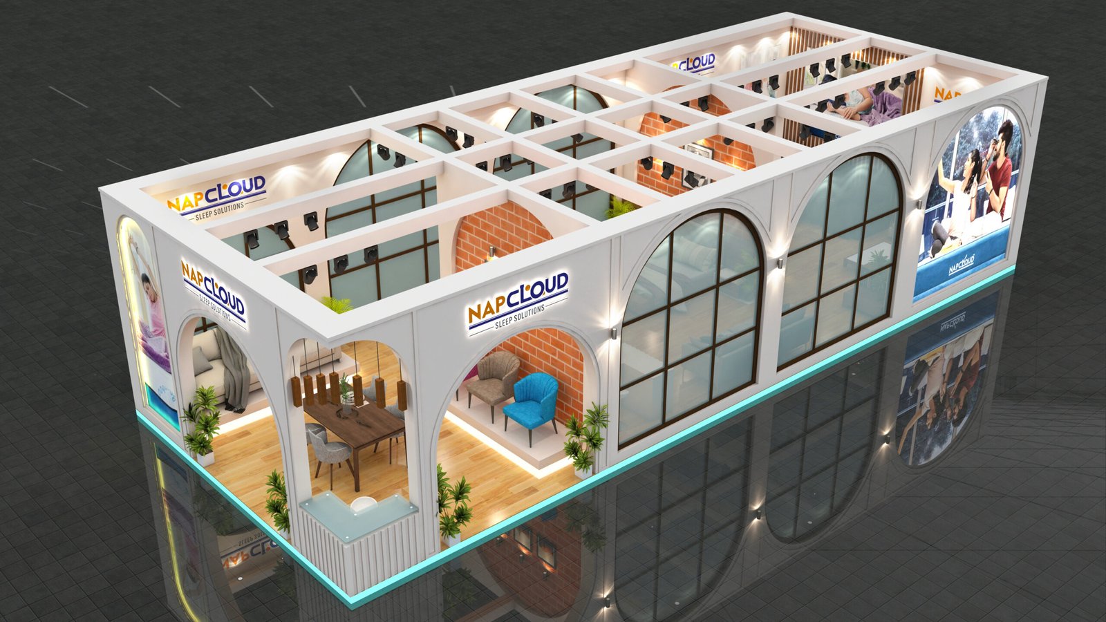 Exhibition 3d Stall Designing