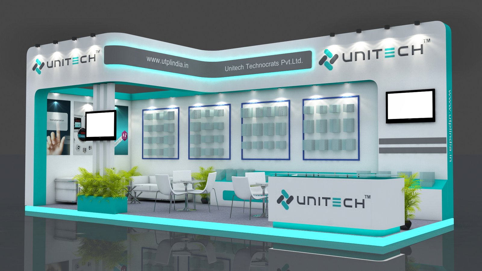 Exhibition 3d Stall Designing