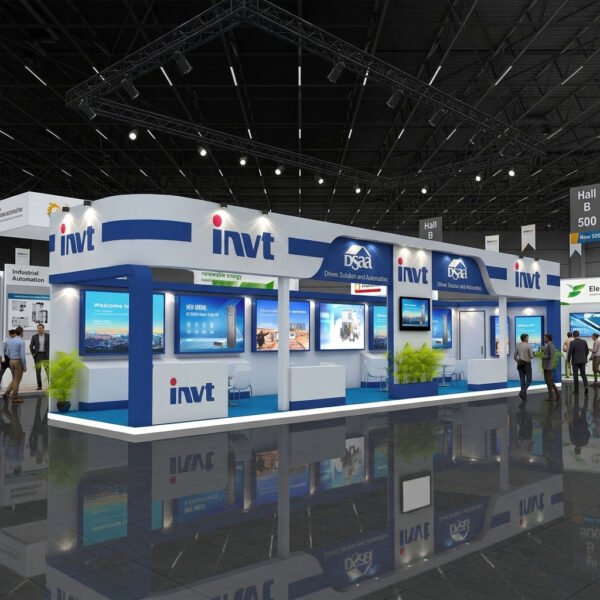 Plastic﻿ Exhibition Stall Design and Fabrication Work