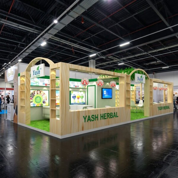 Wooden Stall Fabrication Exhibition Stall Fabrication Service