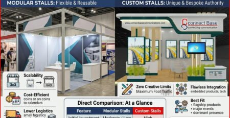 Modular vs. Custom Exhibition Stalls