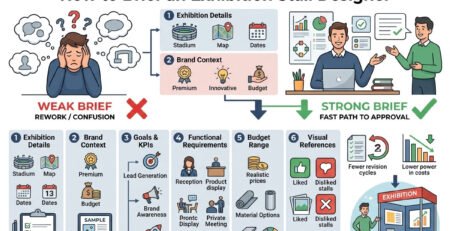 How to Brief an Exhibition Stall Designer: A Complete Guide for Exhibitors