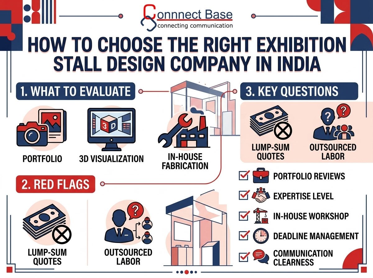 How to Choose the Right Exhibition Stall Design Company in India