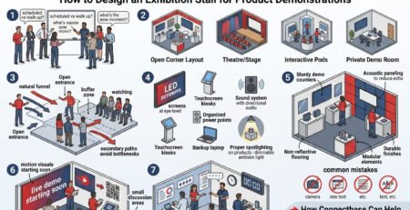 How to Design an Exhibition Stall for Product Demonstrations