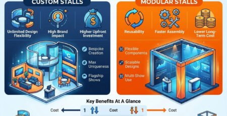 Custom vs Modular Exhibition Stalls: Which Is Better for Your Brand?