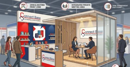How to Create Private Meeting Areas Without Making Your Exhibition Stall Look Closed