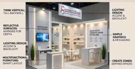 How to Make a Small Exhibition Stall Look Bigger and More Premium