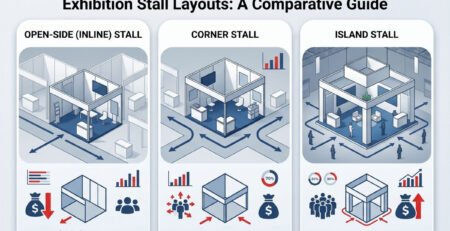 Open-Side, Corner and Island Stalls: Which Exhibition Stall Layout Is Best?