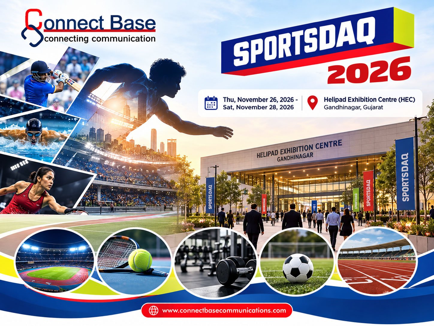 SportsDAQ 2026 in Gandhinagar