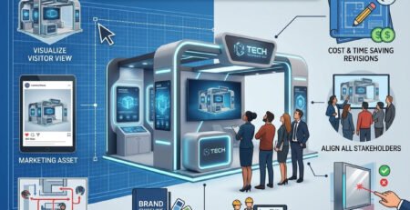 Why Every Custom Exhibition Stall Should Start With a 3D Design