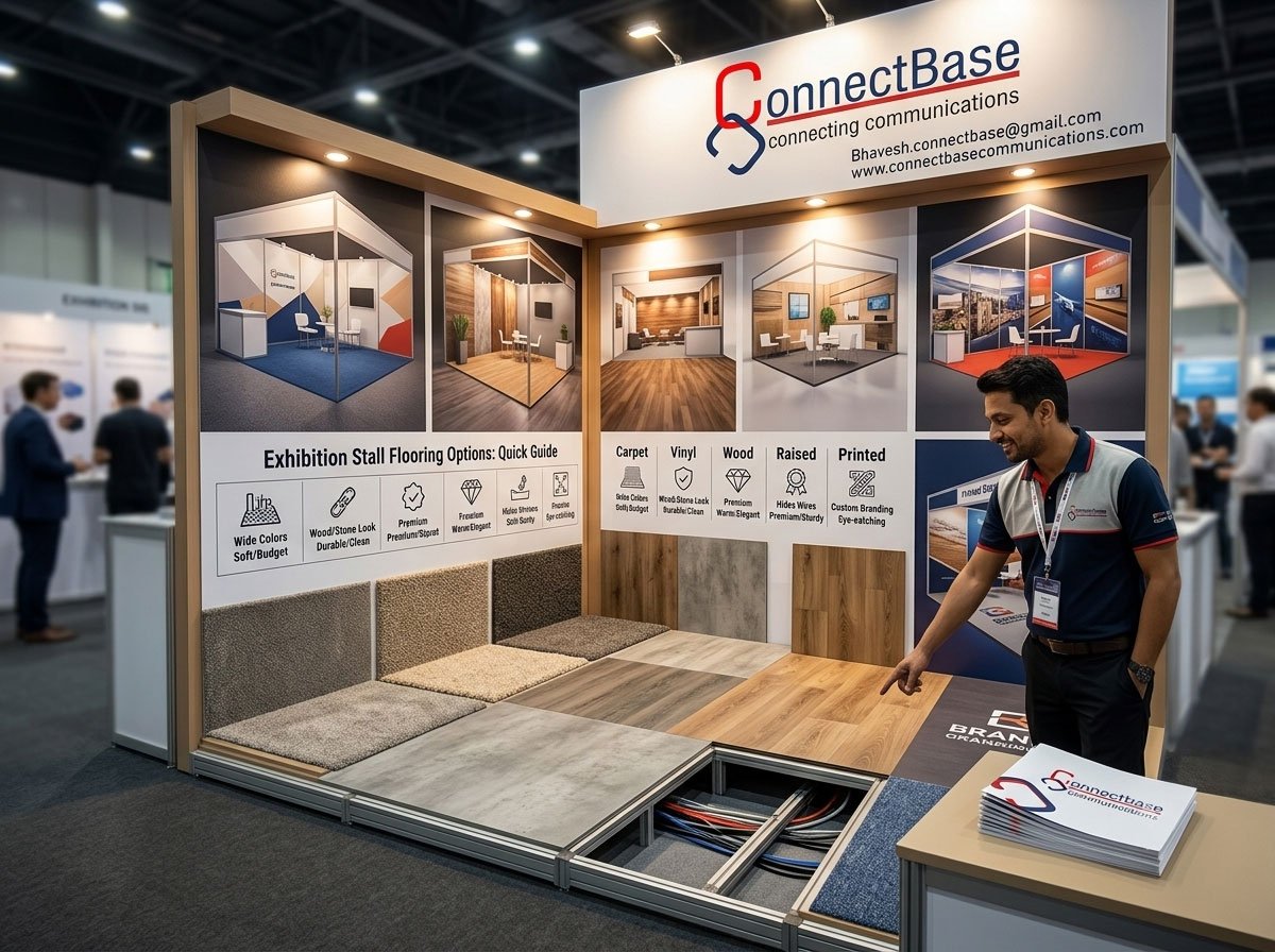 Exhibition Stall Flooring Options: What Should You Choose?