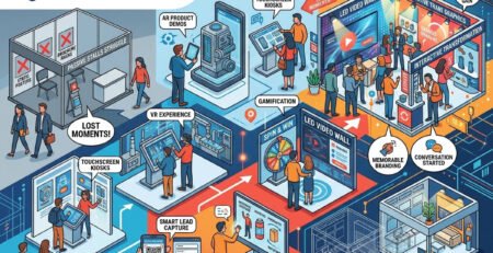 How Interactive Technology Can Transform an Exhibition Stall