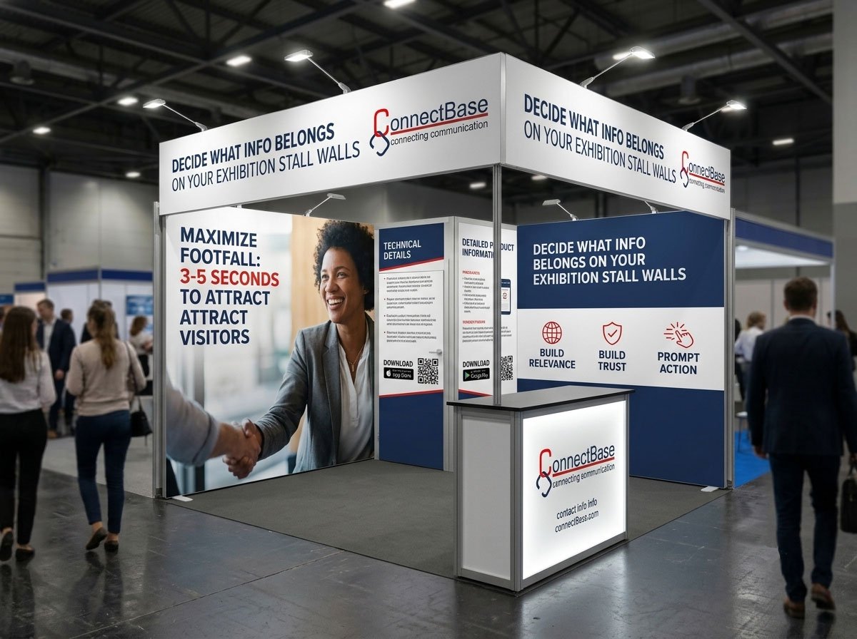 How to Decide What Information Belongs on Your Exhibition Stall Walls