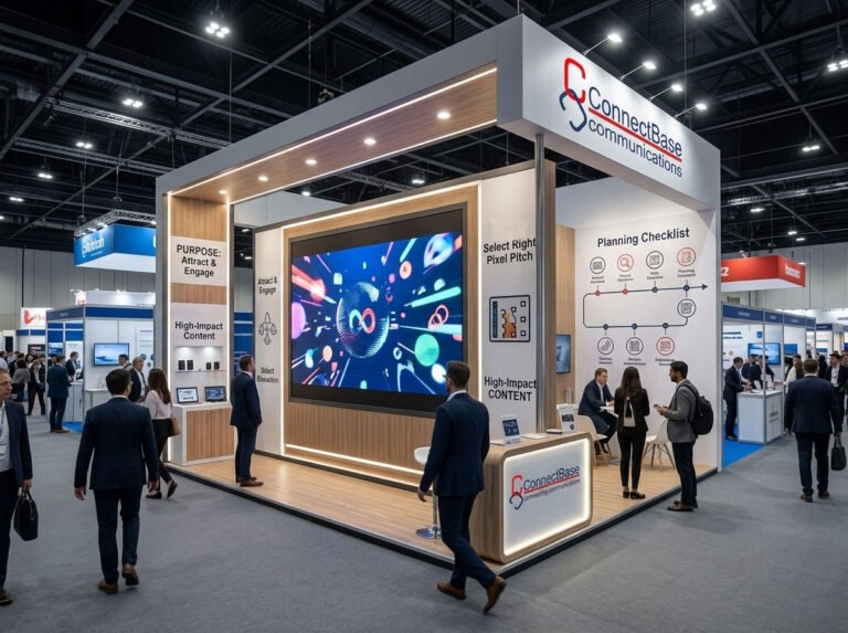 LED Video Walls in Exhibition Stalls: Planning and Design Considerations