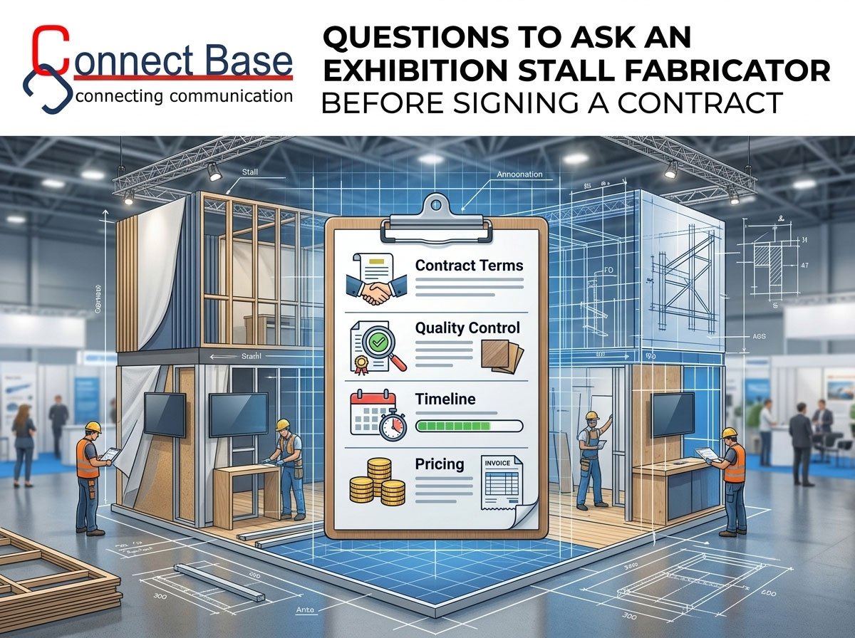 Questions to Ask an Exhibition Stall Fabricator Before Signing a Contract